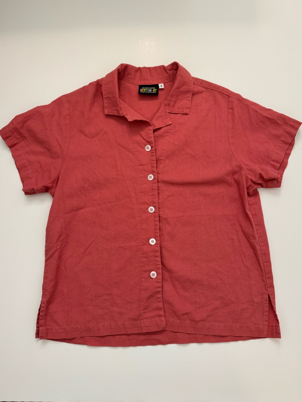 Big Bud Press Coral Pantry Button-Up